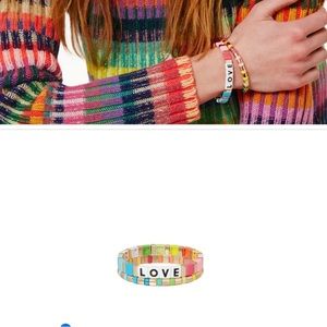 Roxanne Assoulin Love Rainbow Bracelet Set Of Two firm price